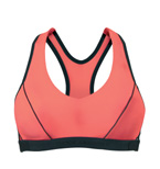 Shock Absorber Pump sports bra top - front view